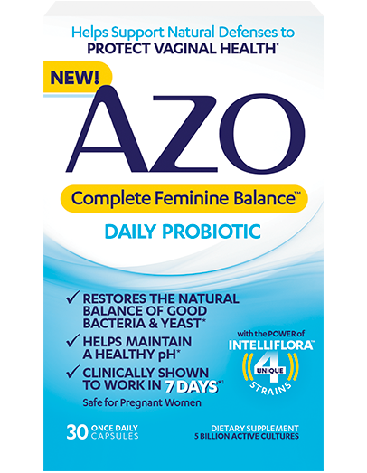 Azo Bladder Control >> AZO Probiotics For Women Support Your Vaginal Health* Azo Bladder Control >> AZO Probiotics For Women Support Your Vaginal Health*