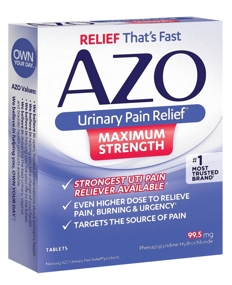 Azo Maximum Strength Let Us Help Ease Your Uti Pain