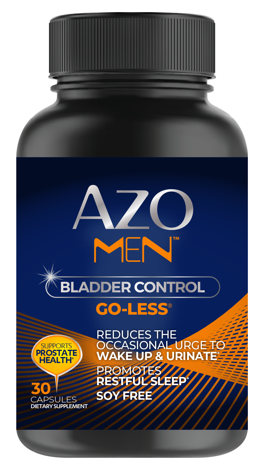 AZO MENTM Bladder Control with Go-Less® MEN front of Package
