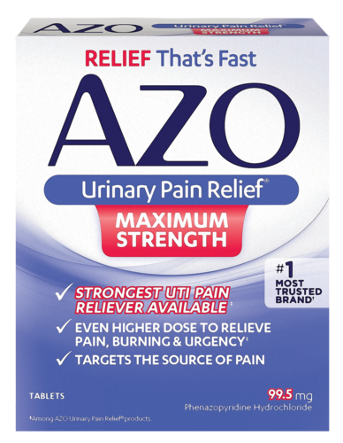 AZO Urinary Pain Relief Maximum Strength