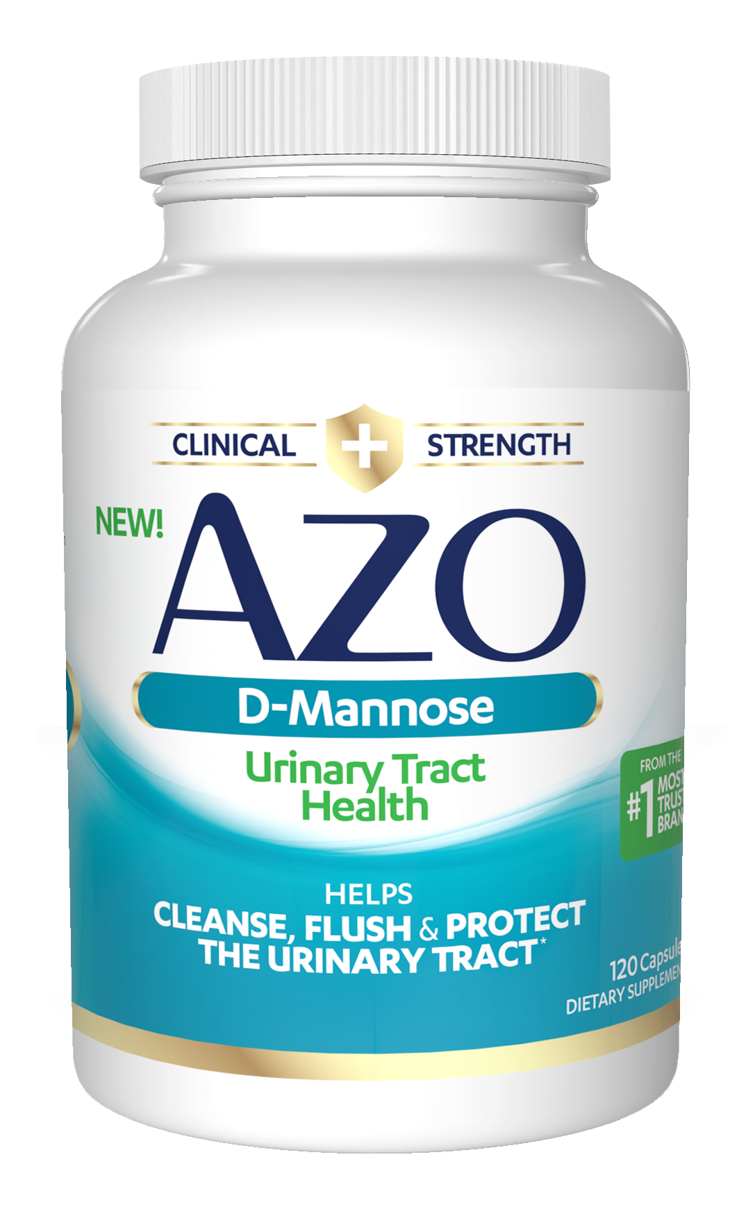 AZO D-Mannose front of bottle