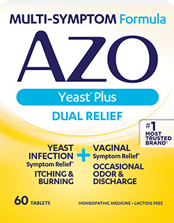 Azo Yeast Plus Helps To Relieve Symptoms Of Vaginal Infection